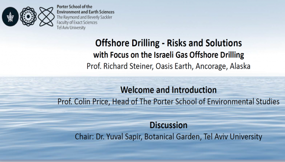 Offshore Drilling - Risks and Solutions, with Focus on the Israeli Gas Offshore Drilling